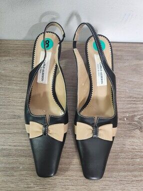 Vintage Rare Carlo Alberto Sling Back Shoes